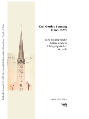 cover image of Karl Gottlob Sonntag (1765-1827)